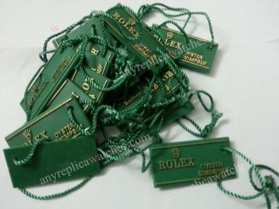 Rolex Green Hang Tag - OYSTER SWIMPBUF