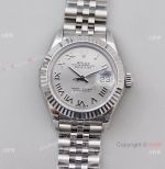 TWS Factory Replica Rolex Datejust 28mm Watch Silver Dial NH05 Movement