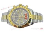 Swiss Fake Rolex  Daytona Oyster Perpetual 2-Tone Gray Valjoux 7750 Watch 